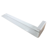 100/300mm Straight Fascia Joint - White