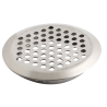 Steel Round Soffit Vent Silver 65mm