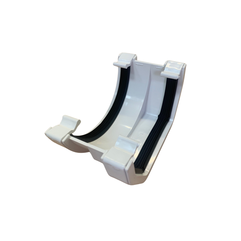 Square To Round Gutter Adapter White